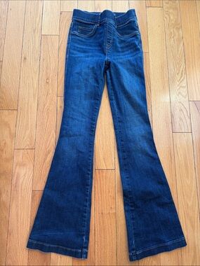 SPANX Dark Blue Flare Jeans